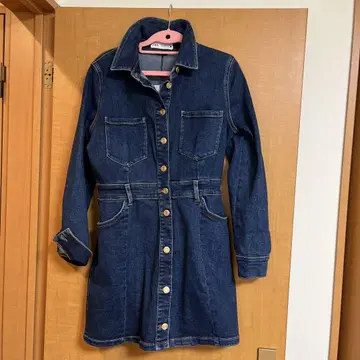 새상품 ZARA 데님 원피스 L 사이즈