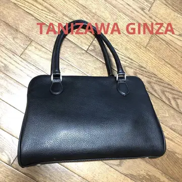 타니자와 긴자 블랙 핸드백