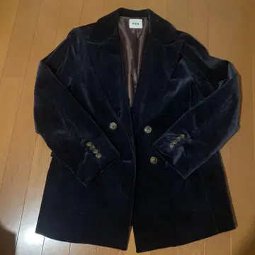 pa 네이비 코듀로이 테일러드 자켓