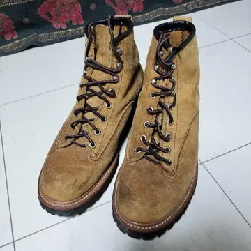 RED WING 하이컷 스웨이드 워크 부츠