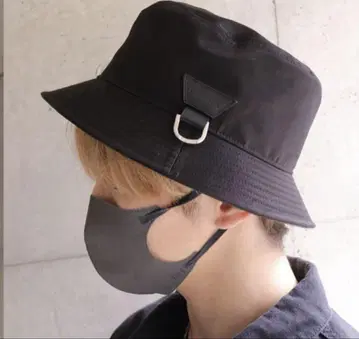 FORSOMEONE D 버킷 햇 로고 버킷햇