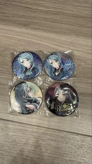 Roselia 히카와 사요 캔뱃지 세트