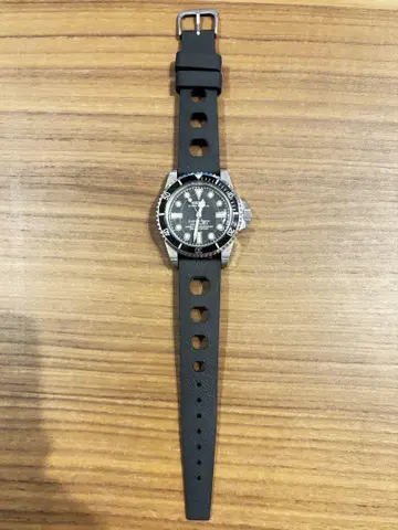 MOD 자동 시계 SUBMARINER 타입 고무 벨트