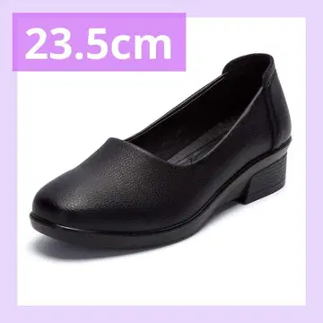 여성 신발 간호사 신발 여성용 펌프스 블랙 23.5cm