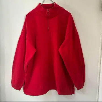 00s 미국 빈티지 의류 하프 지퍼 풀오버 맨투맨 미국 수입