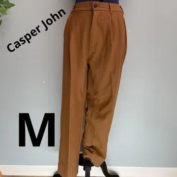 [ Casper John ] 캐스퍼 존 테이퍼드 팬츠 M 브라운 새상품급