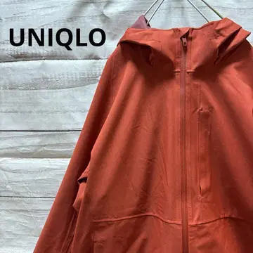 UNIQLO 블록 테크 후드티 3D 컷 크림슨 인기 스테디셀러 발수 가공