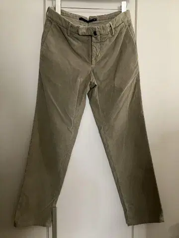 Used INCOTEX 코듀로이 팬츠 베이지 카키 계열 사이즈 44