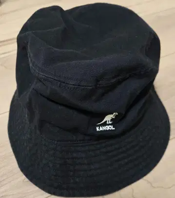 캉골 버킷햇 블랙
