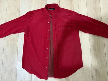 UNITED ARROWS GLR 긴팔 셔츠 레드 S 사이즈