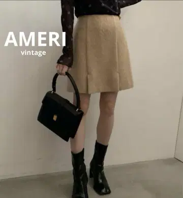 AMERI UND MOHAIR SHAGGY CULOTTES SKIRT