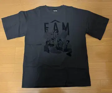 timelesz 티셔츠 차콜 그레이 fam
