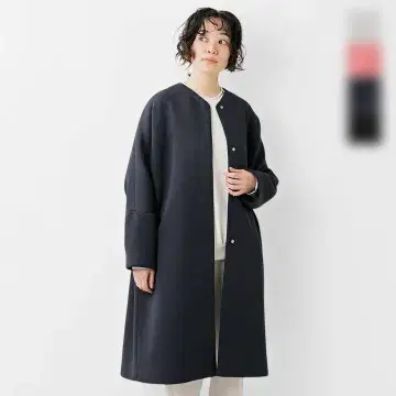 미사용 새상품 SONO 노카라 마쉬멜로우 플레어 코트 스트레치