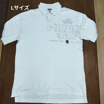 HILFIGER USA 내추럴 하이브리드 피케 셔츠 L 사이즈