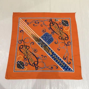 NOS 80s 할리 vintage 반다나 빈티지 USA제