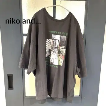 niko and - *백 면 CITY 사진 T셔츠