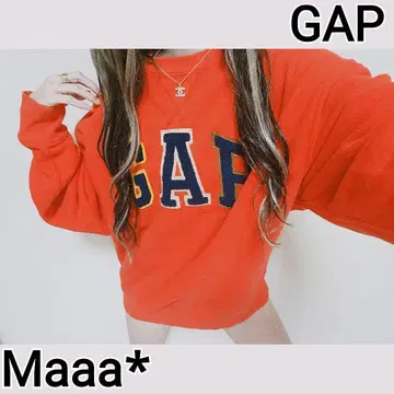 색감 대박 귀여운 갭 로고 맨투맨 트레이닝복