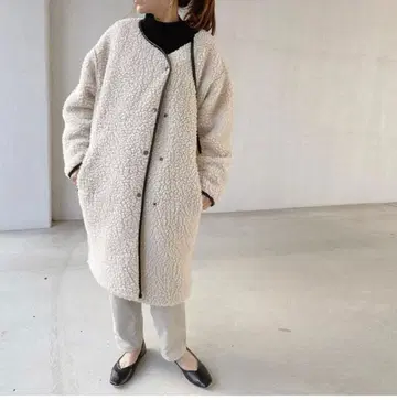 mite 보아 코트