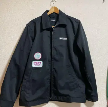 XLARGE 블랙 자켓 패치 포함