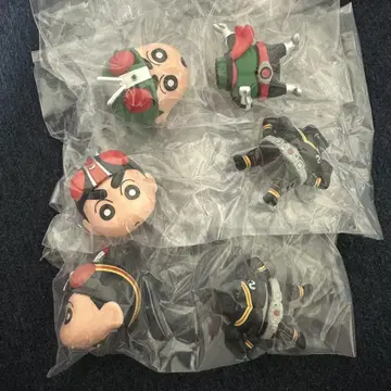 짱구는 못말려 가면라이더 콜라보레이션 피규어 컬렉션