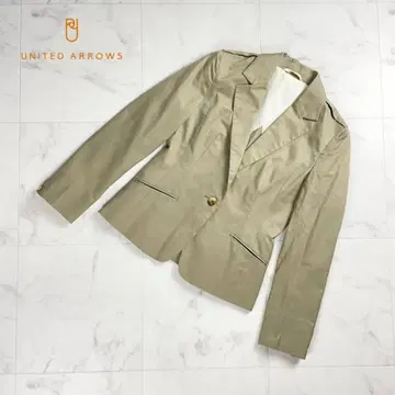 유나이티드 애로우즈 테일러드 자켓 베이지 사이즈 38*QC1218