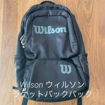 [ 새상품급 ] Wilson 테니스 라켓백 블랙 백팩