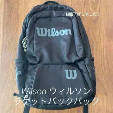 [ 새상품급 ] Wilson 테니스 라켓 백팩 블랙