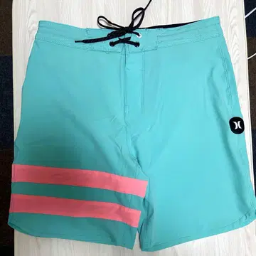 Hurley 민트 그린 숏팬츠 28 피지크