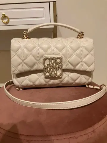 2WAY 모노그램 비쥬 퀼팅 백 아이보리