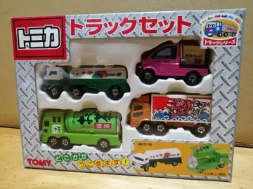 TOMY 토미카 트럭 세트 4대 오이차 다이하츠 미제트 II