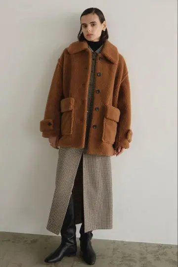 CLANE RIDGE POCKET BOA OVER COAT