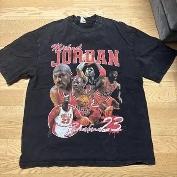 Michael Jordan 티셔츠 L 사이즈 블랙