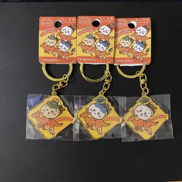 치이카와 (먼작귀) 호주 한정 키링 하치와레 토끼 캥거루