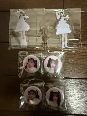 PiKi 한정판 혜택 아크릴 스탠드 캔 배지