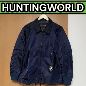 [ M 사이즈 ] 헌팅월드 NAVY FLRGHT JACKET