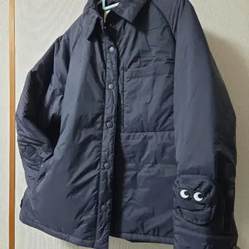 안야 힌드마치 자켓 퍼프 테크 셔츠 자켓 네이비 S 경량
