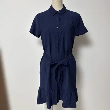 새상품급 타미힐피거 TOMMY HILFIGER 셔츠 원피스 정품