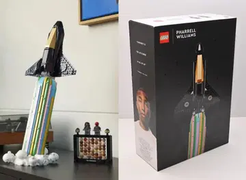 미개봉 새상품 LEGO 레고 퍼렐 윌리엄스의 달 세계 10391
