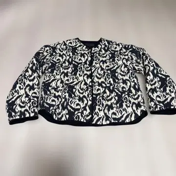 ZARA 레오파드 무늬 퀼팅 자켓 MEX 26