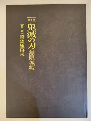 귀멸의 칼날 극장판 무한성편 아카자 재래 팜플렛 최초 한정판
