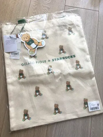 스벅 젤라또피케 토트백 아이보리