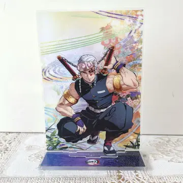 귀멸의 칼날 배경 포함 티저 비주얼 아크릴 스탠드 유곽편 우즈이 텐겐