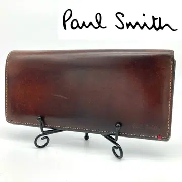 폴스미스 Paul Smith 장지갑 이단 접이식 코도반 가죽