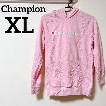 [ XL ] Champion 챔피온 핑크 긴팔 후드티 여성용