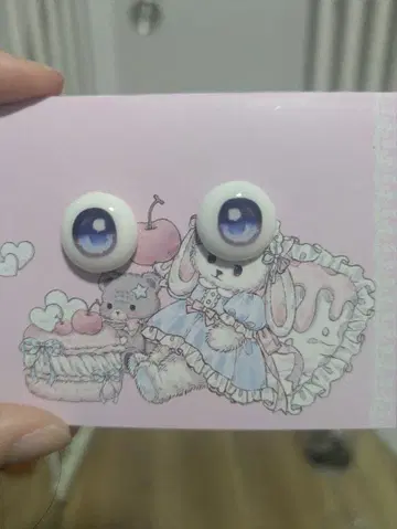 인형 데칼 아이 16mm