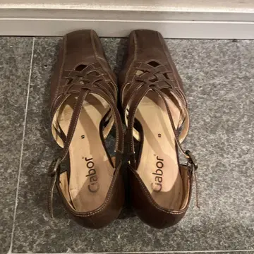 Gabor 브라운 하이힐 펌프스