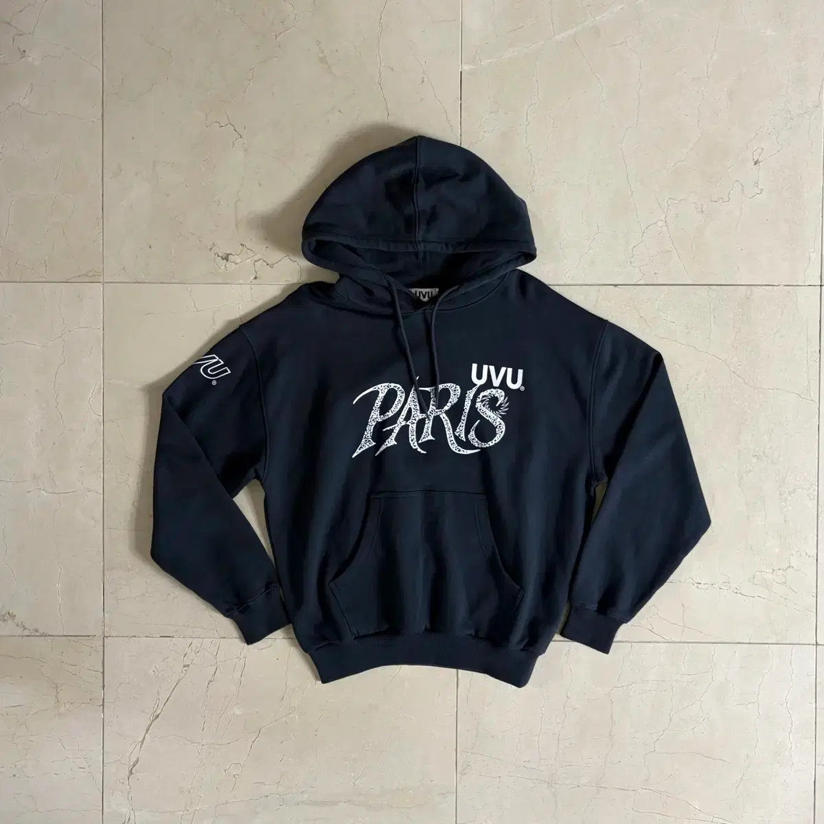 トップス uvu PARIS 25 ZIPPED HOODIE training club UVU Paris 25 Hoodie Ink Blue | Bunjang Global