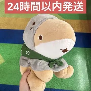 영화 [ 외출 아기상어 ] 해수욕장 친구들 모자 인형 ~GiGO 한정판~