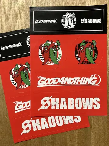 122 SHADOWS 스티커 쉐도우즈 고추