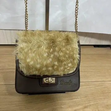 Bumble 밤비 숄더백 브라운 디즈니